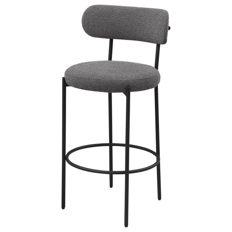 Viola - Boucle Upholstered Bar Stool (Set of 2) by Coaster Fine Furniture | Bel Furniture