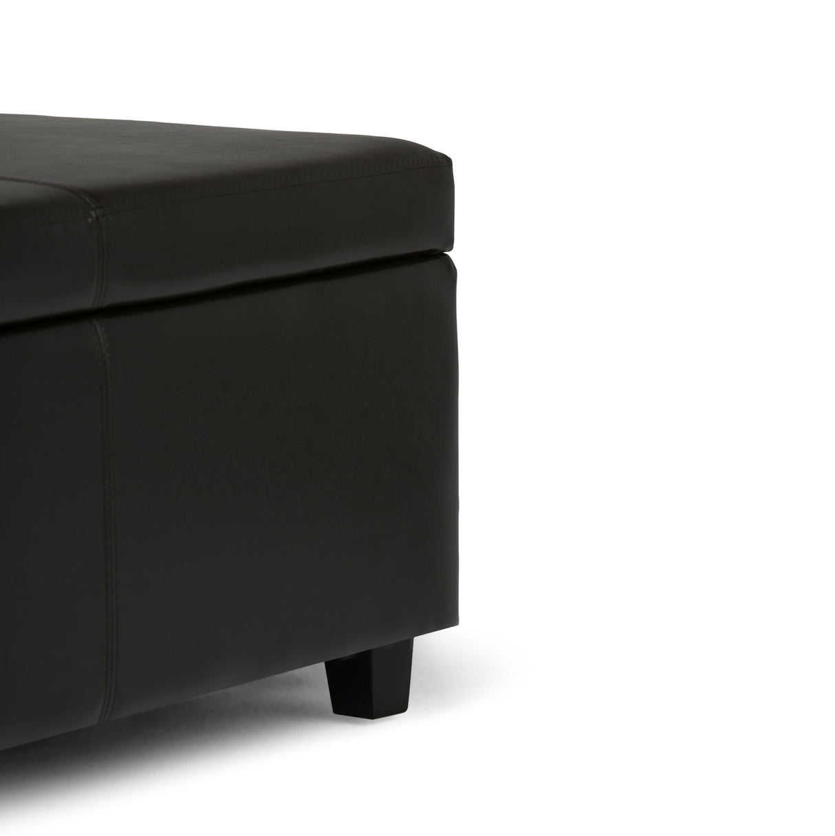 Avalon - Multifunctional Storage Ottoman Bench by Simpli-Home | Bel Furniture