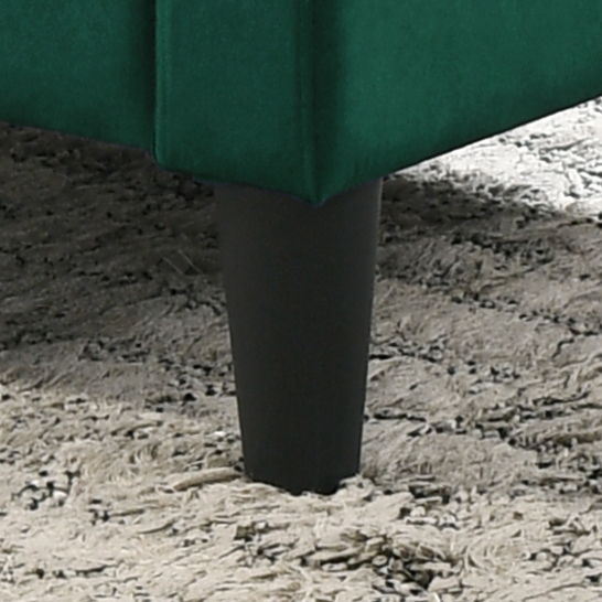 Hale - Velvet Accent Armchair With Tufting by Lilola Home | Bel Furniture