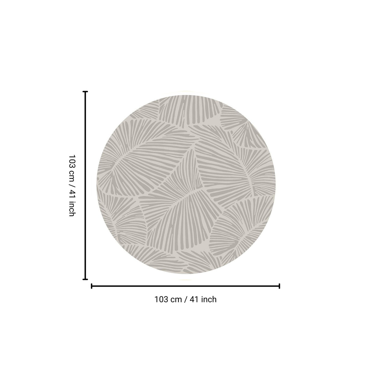 Curve - Round Rug by Icona Home Decor | Bel Furniture