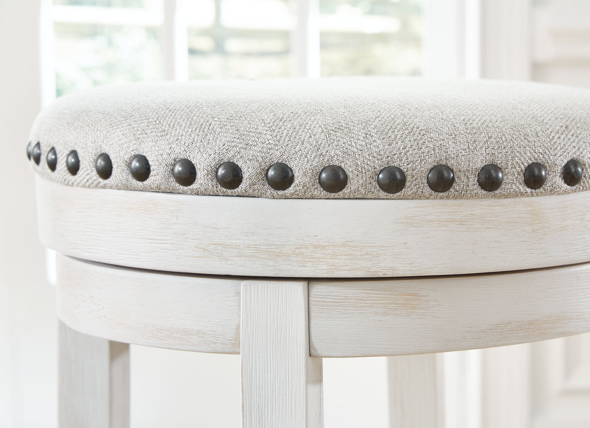 Valebeck - Upholstered Swivel Stool by Signature Design by Ashley® | Bel Furniture