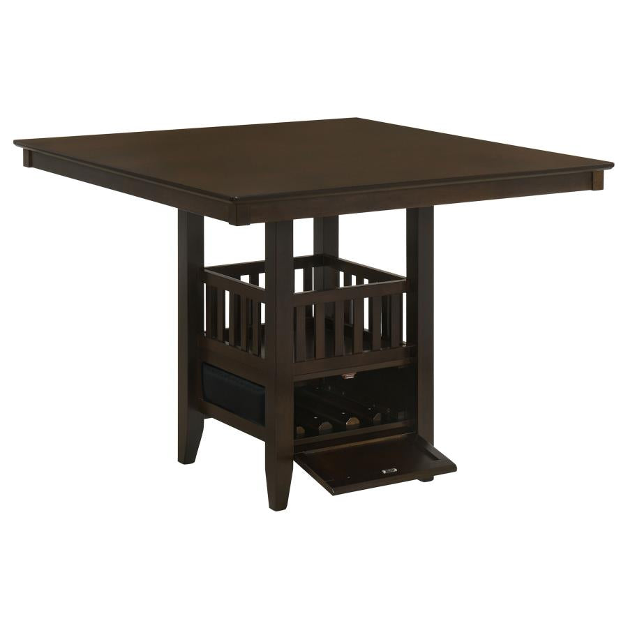Jaden - Square Counter Height Dining Table - Espresso