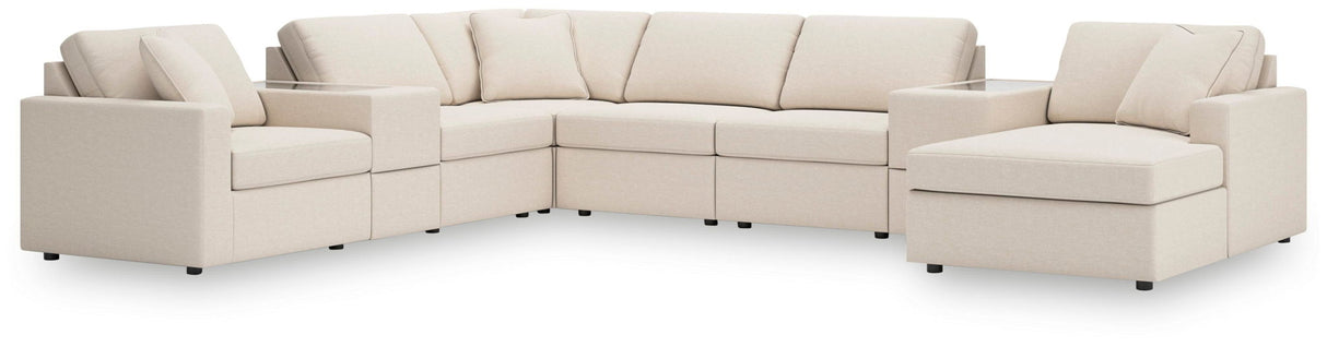 Modmax - U-Shaped Sectional - Oyster
