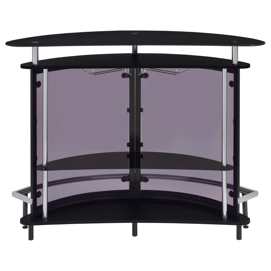 Amarillo - Freestanding Glass Top Home Bar Wine Cabinet
