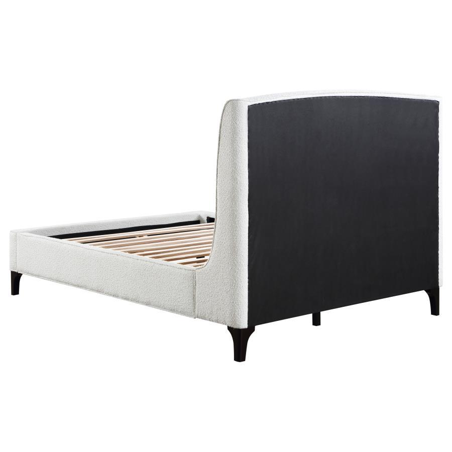 Mosby - Upholstered Wingback Bed by Coaster Fine Furniture | Bel Furniture