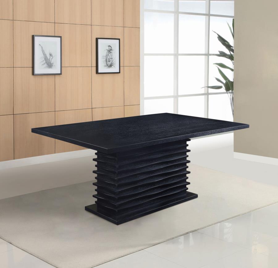 Stanton - Rectangular Dining Table - Black