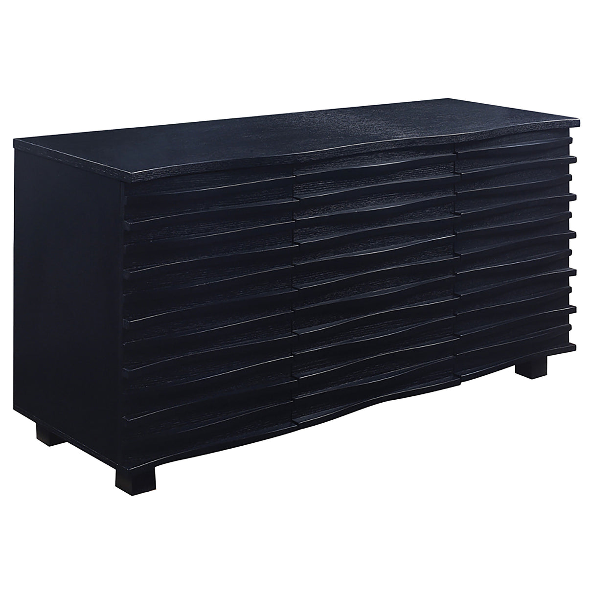 Stanton - 3-Drawer Sideboard Buffet Storage Cabinet - Black