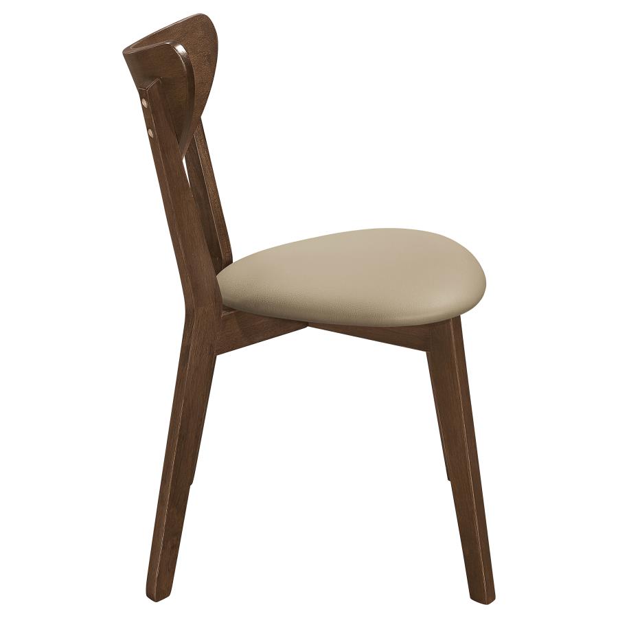 Kersey - Curved Wood Dining Side Chair (Set of 2) - Chestnut