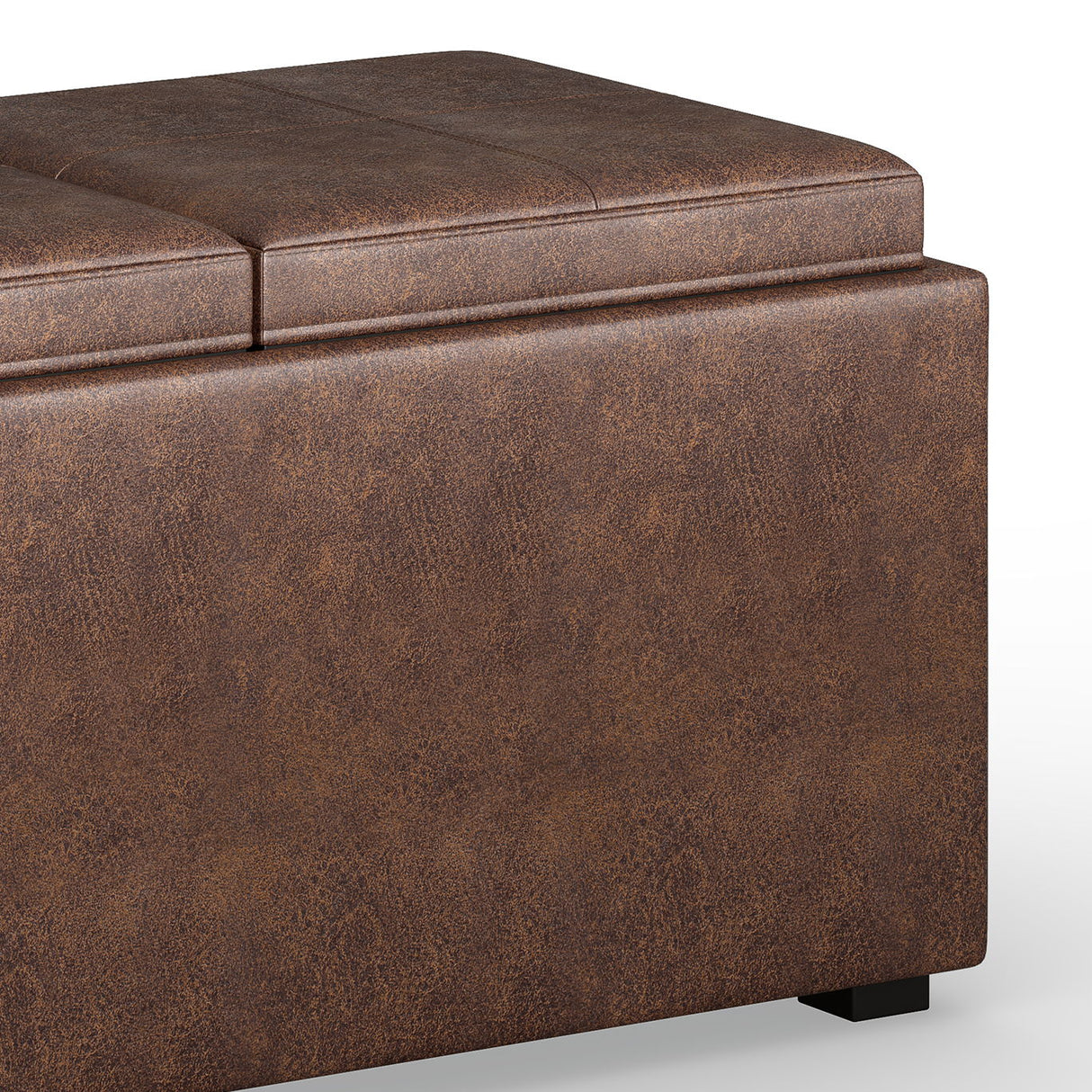 Avalon - 5 Piece Storage Ottoman, Contemporary by Simpli-Home | Bel Furniture