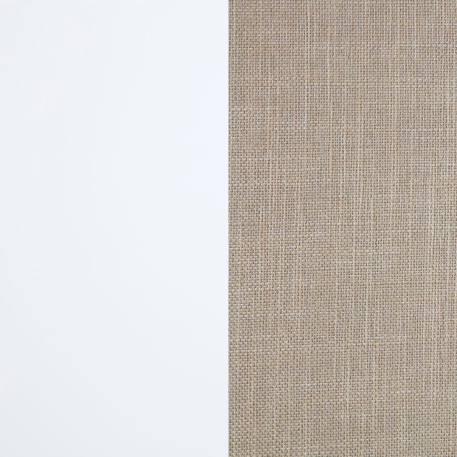 Bexhill - Upholstered Rectangular Bench with Shelf - White by Coaster Fine Furniture | Bel Furniture