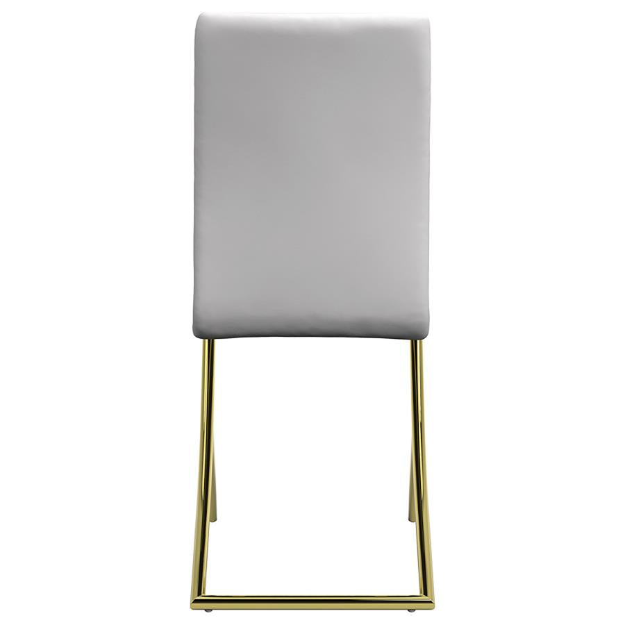 Carmelia Upholstered Dining Side Chair White (Set of 4)