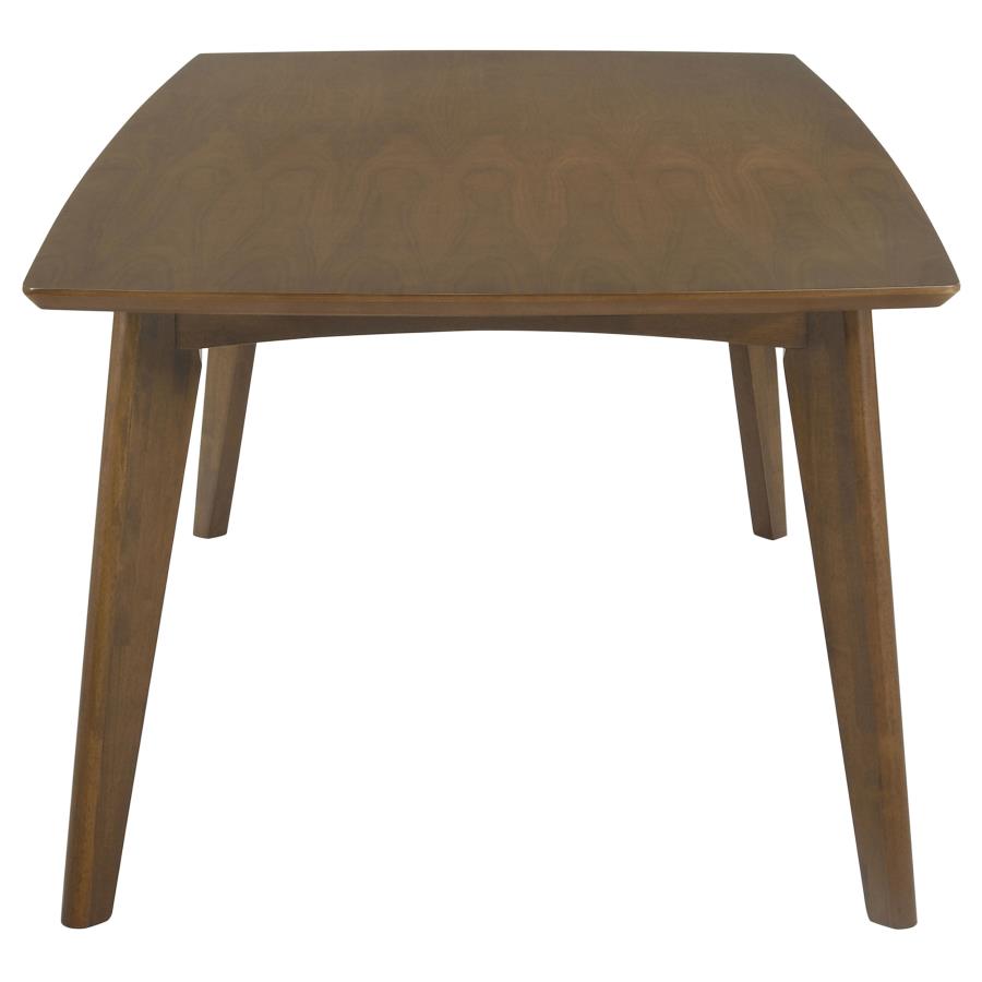 Malone - Rectangular Wood Dining Table - Dark Walnut