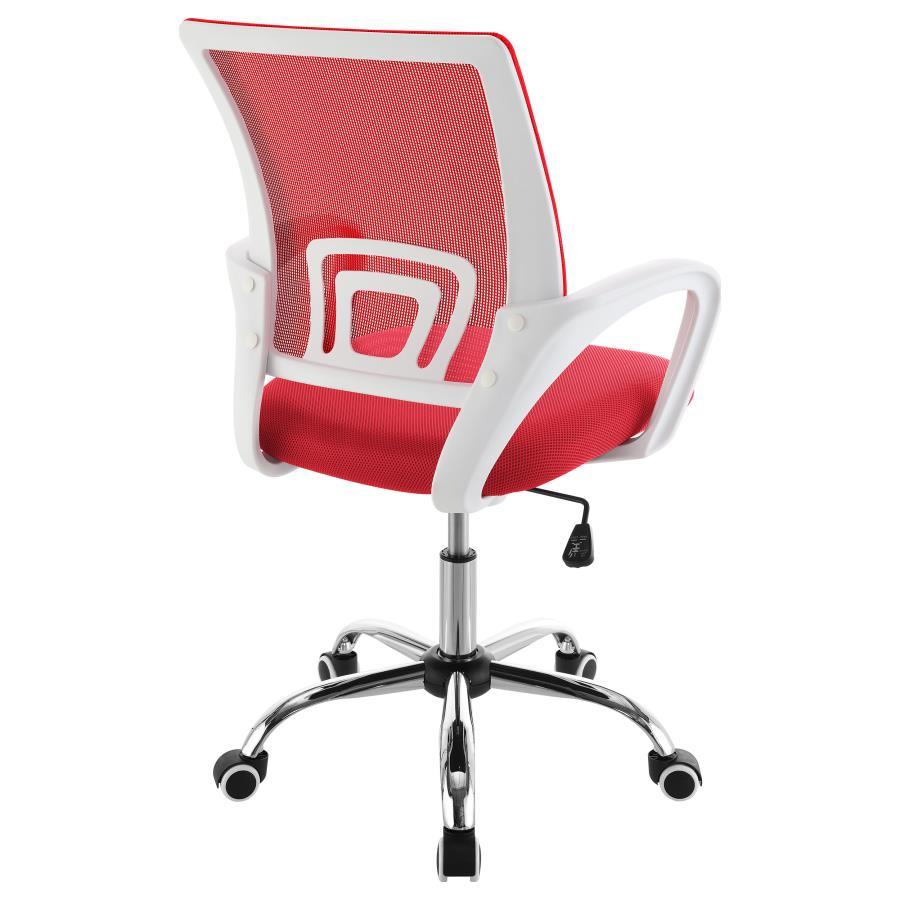 Felton - Upholstered Adjustable Home Office Desk Chair by CoasterEveryday | Bel Furniture