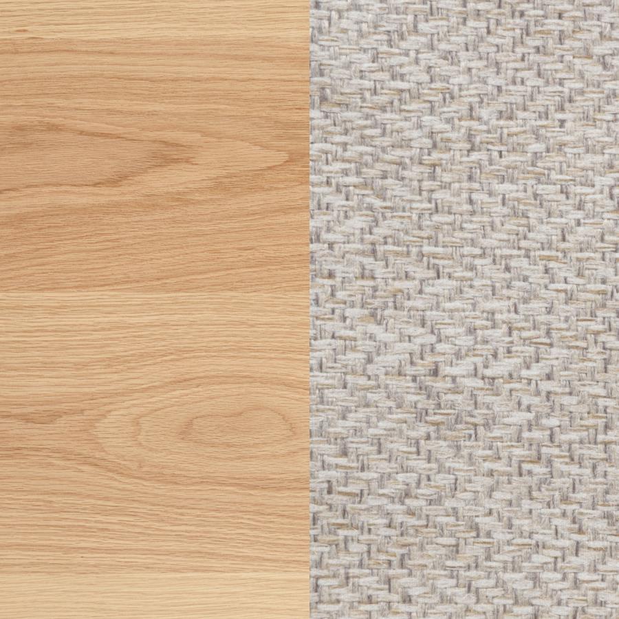 Lavon Wood Dining Side Chair Grey and Light Oak (Set of 2)