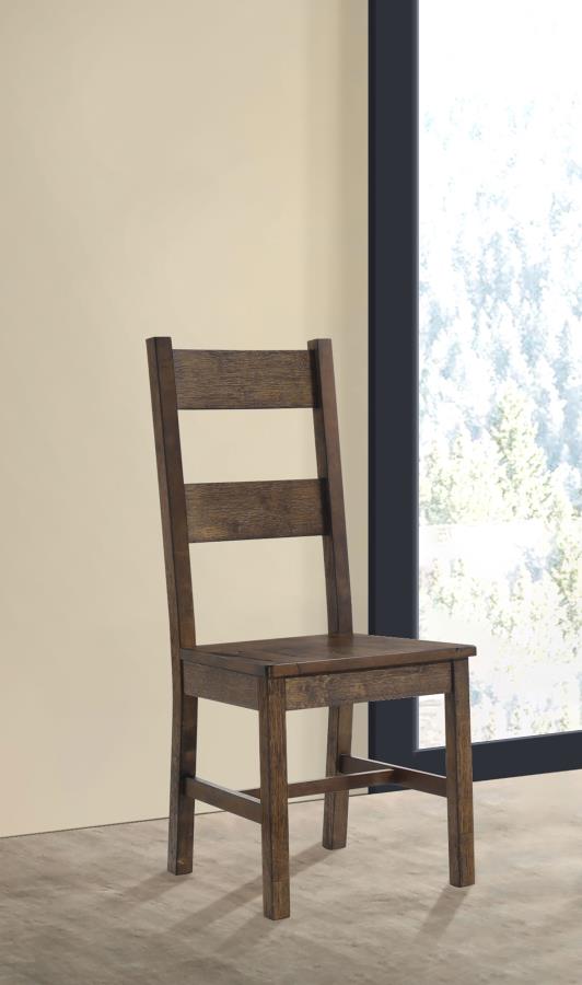 Coleman - Dining Side Chair (Set of 2) - Rustic Golden Brown