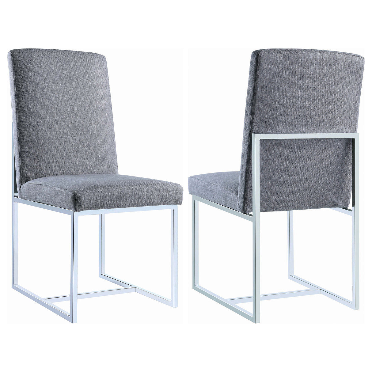 Mackinnon - Upholstered Dining Side Chair (Set of 2) - Gray