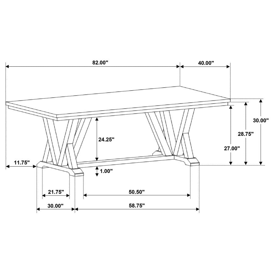 Cornelia - Rectangular Dining Table Set