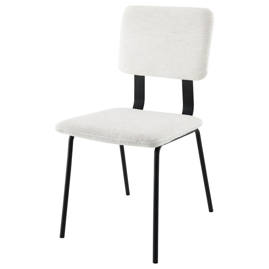 Calla Fabric Upholstered Dining Side Chair (Set of 2)