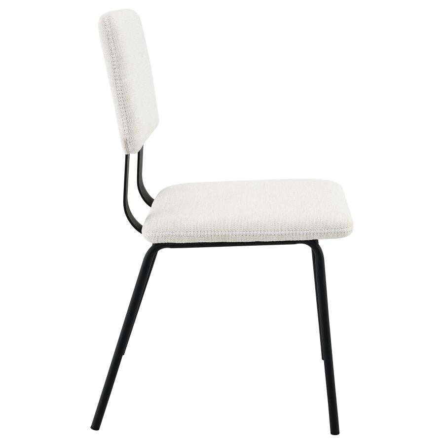 Calla Fabric Upholstered Dining Side Chair (Set of 2)