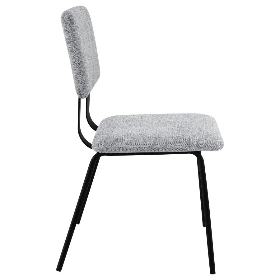 Calla Fabric Upholstered Dining Side Chair (Set of 2)