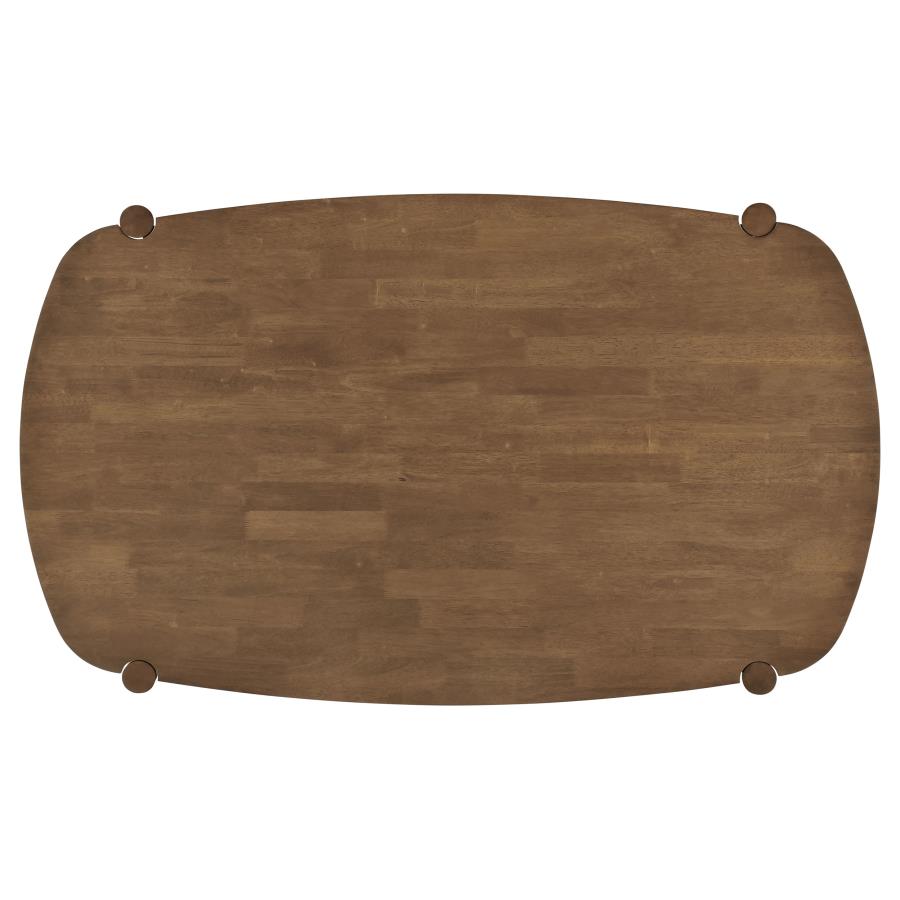 Dortch - Oval Solid Wood Dining Table - Walnut