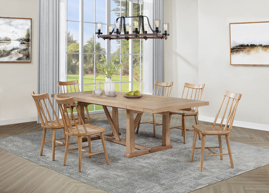 Middleton - 106" Extension Leaf Dining Set