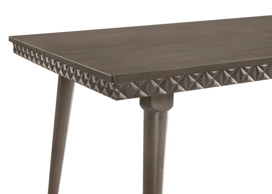 Onslow - 5 Piece Rectangular Dining Set - Dark Brown