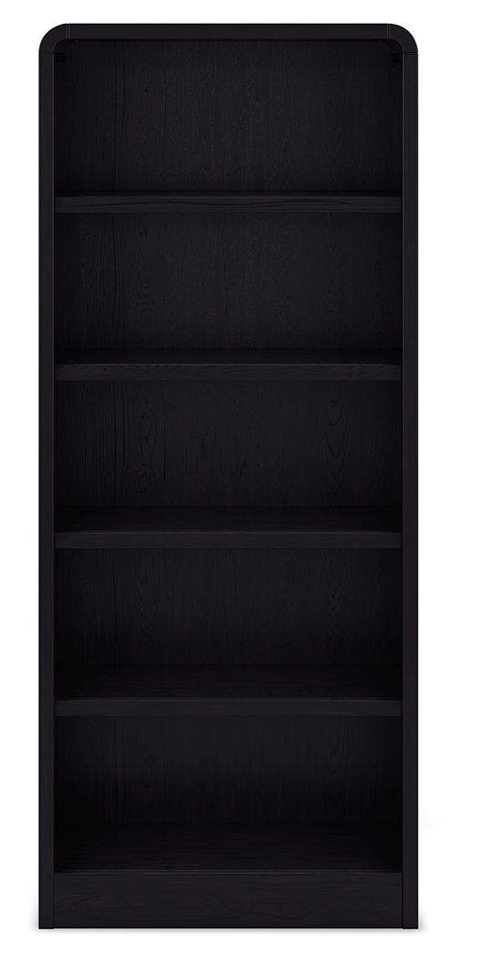Rowanbeck - Black - Large Bookcase by Signature Design by Ashley® | Bel Furniture