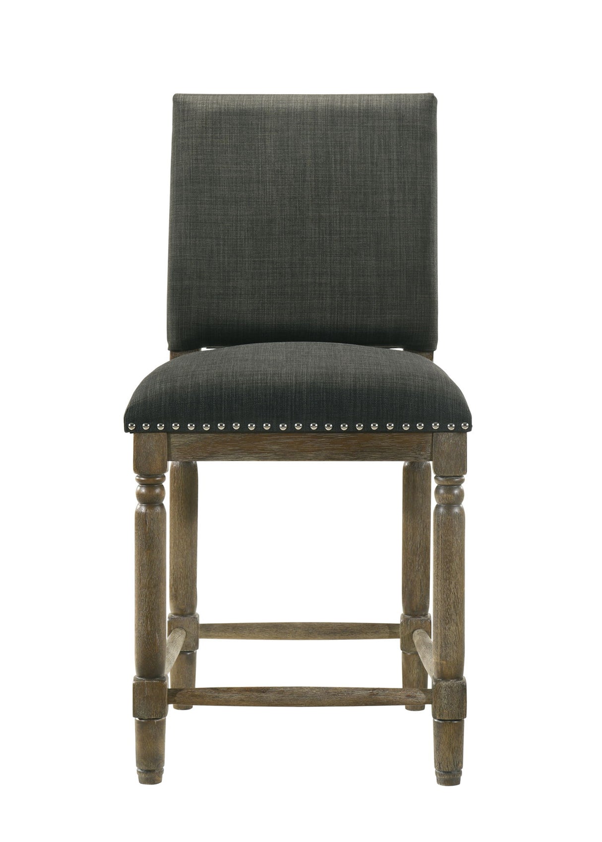 Everton - Fabric Chair With Nailhead Trim by Lilola Home | Bel Furniture