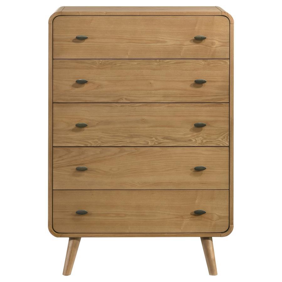 Robyn - 5-Drawer Bedroom Chest by CoasterEssence | Bel Furniture