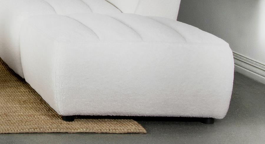 Sunny - Square Upholstered Ottoman by CoasterElevations | Bel Furniture