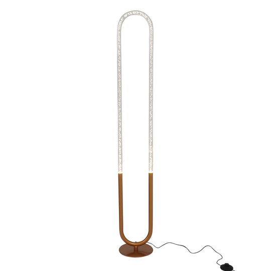 Zeon - LED Floor Lamp, 110 - 120V - Bronze