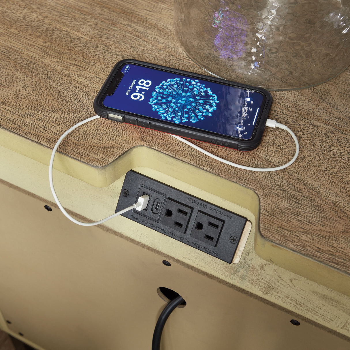 Tomtyn - Light Brown - Two Drawer Night Stand by Benchcraft® | Bel Furniture