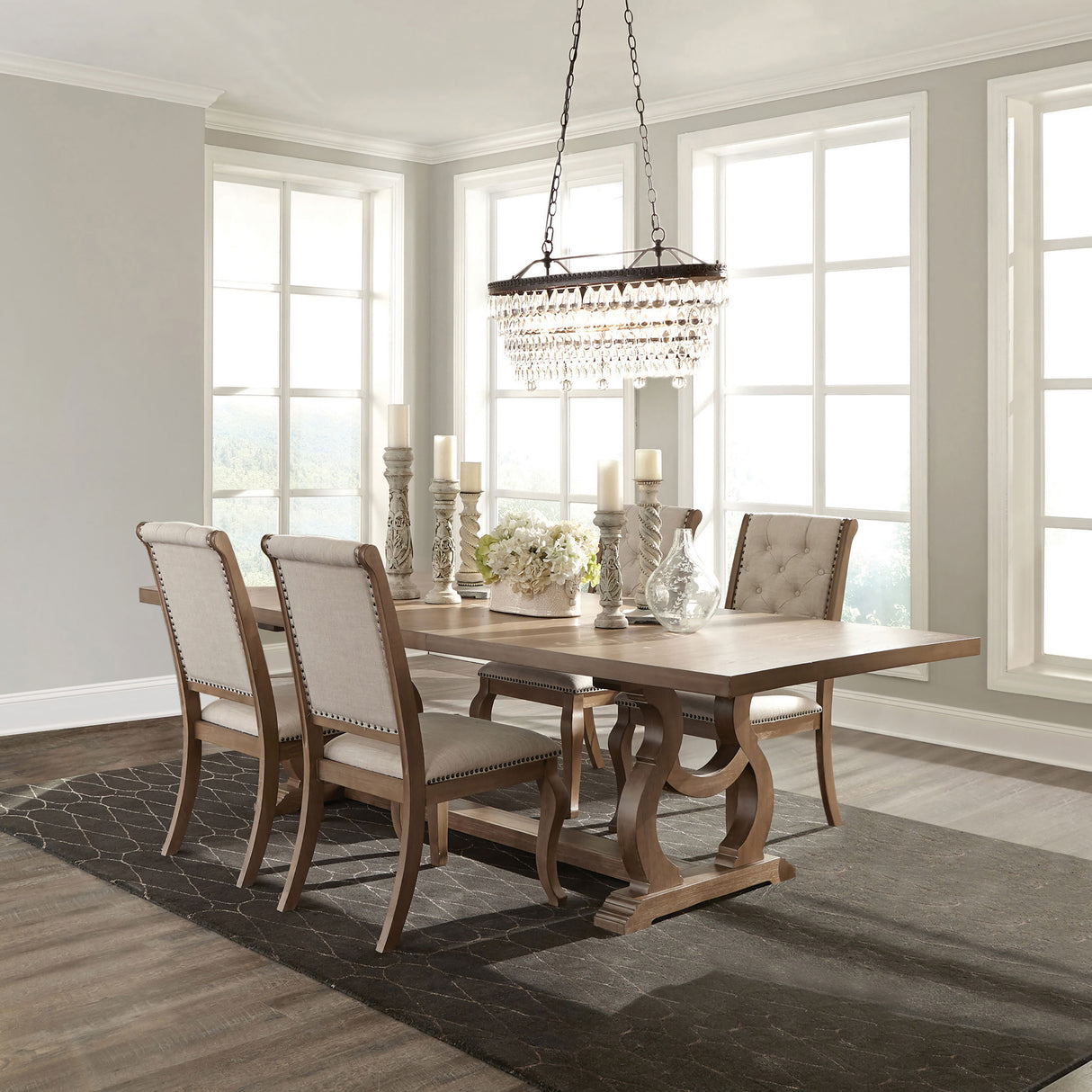 Brockway - Extension Leaf Dining Set