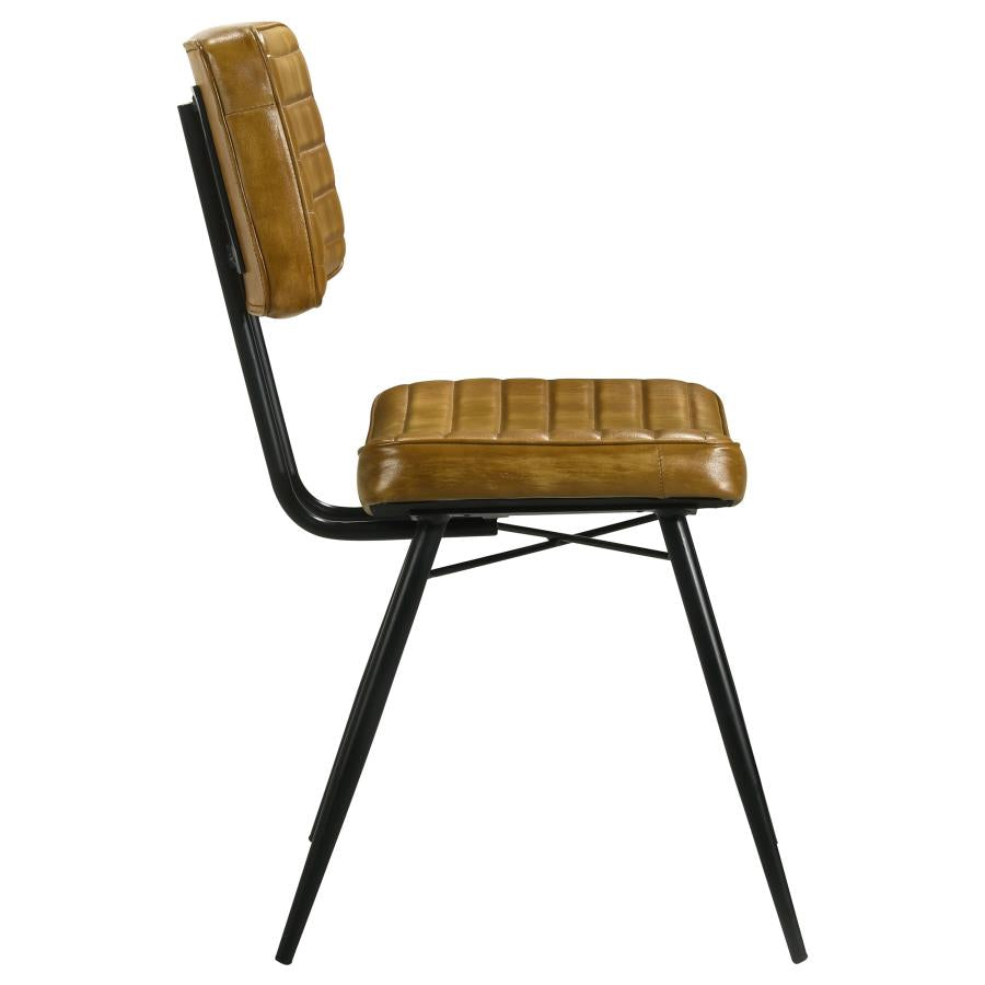 Misty - Leather Upholstered Dining Chair (Set of 2)