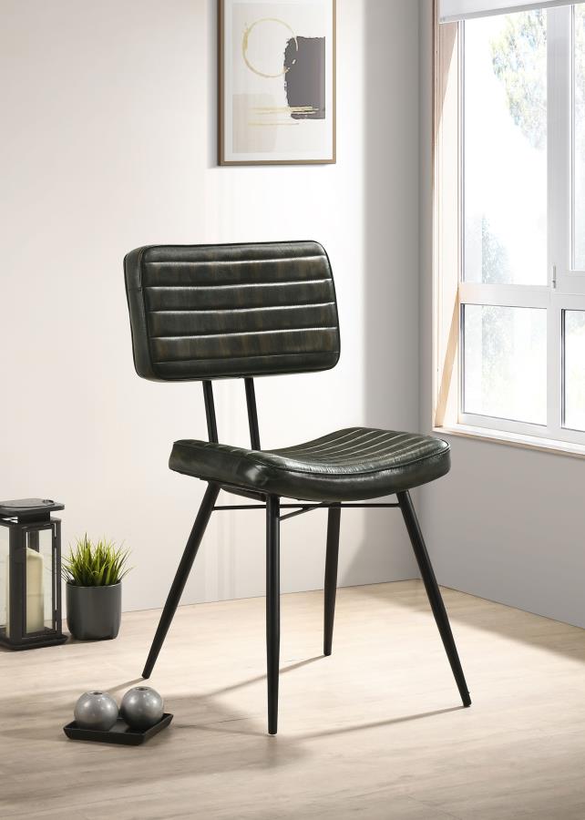 Misty - Leather Upholstered Dining Chair (Set of 2)
