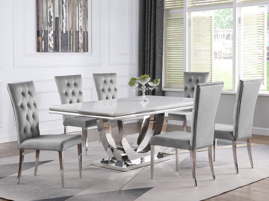 Kerwin - Velvet Upholstered Dining Side Chair (Set of 2)