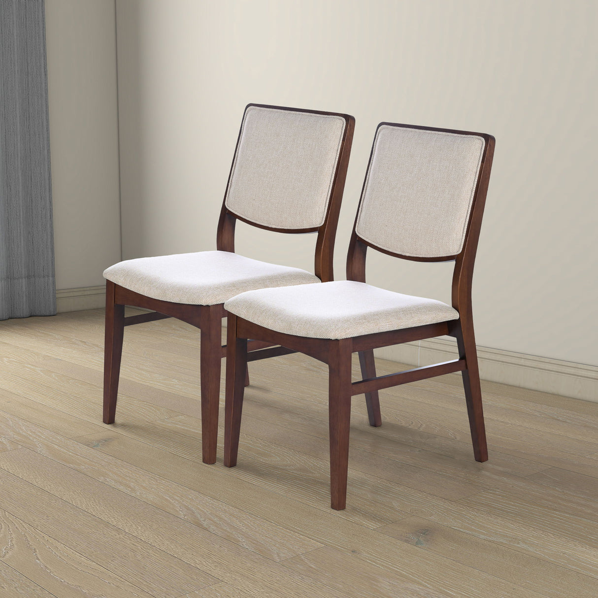 Skylar - Dining Chair (Set of 2) - Beige by Ashcroft Furniture | Bel Furniture