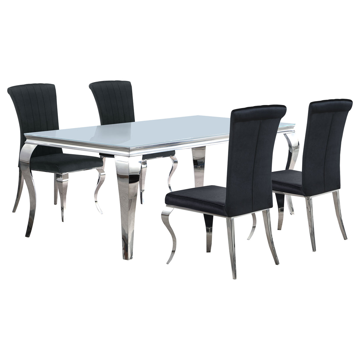 Matisse 5-piece Rectangular Dining Table Set L