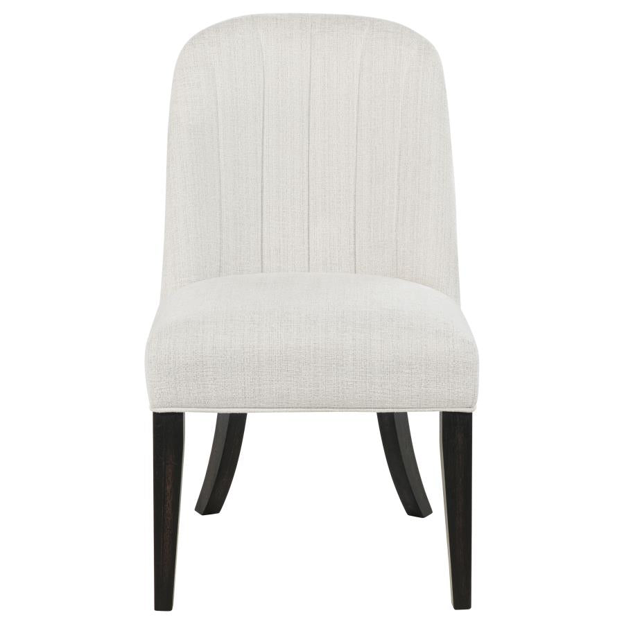 Leandro - Upholstered Dining Side Chair (Set of 2) - Cream