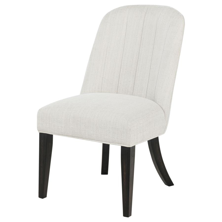 Leandro - Upholstered Dining Side Chair (Set of 2) - Cream
