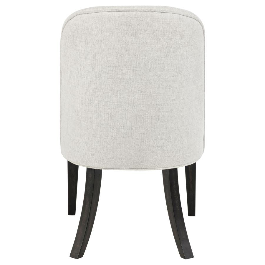 Leandro - Upholstered Dining Side Chair (Set of 2) - Cream