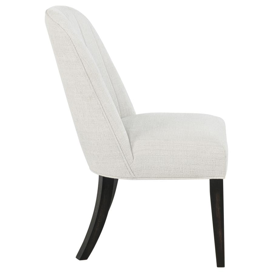 Leandro - Upholstered Dining Side Chair (Set of 2) - Cream