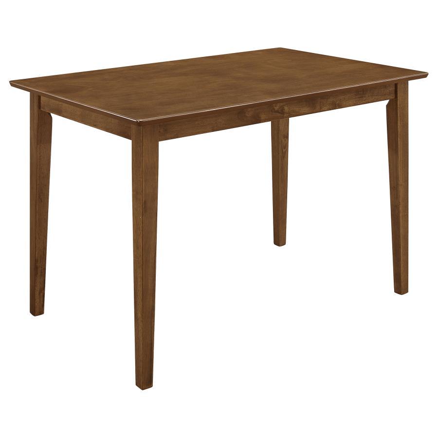 Robles - 5 Piece Rectangular Dining Table Set - Chestnut by CoasterEveryday | Bel Furniture