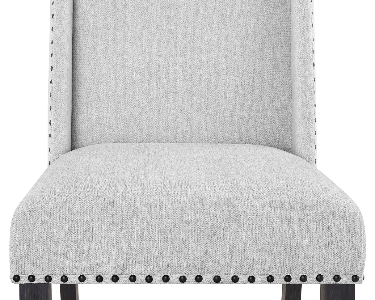 Vance - Side Chair (Set of 2) - Charcoal & Gray by Crown Mark | Bel Furniture
