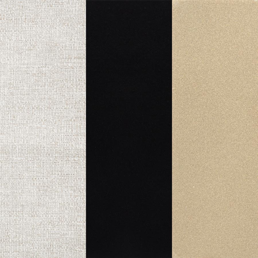 Tina - Metal Counter Height Bar Stool With Upholstered Back And Seat (Set of 2)