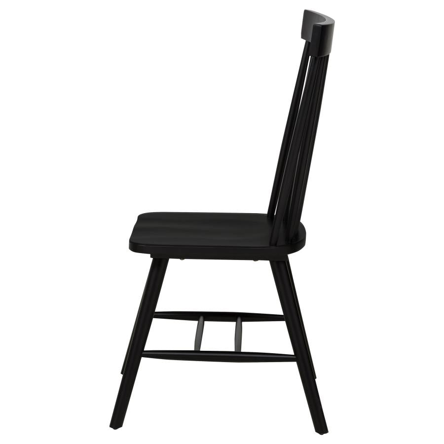 Andrews - Windsor Spindle Back Dining Side Chair (Set of 2)