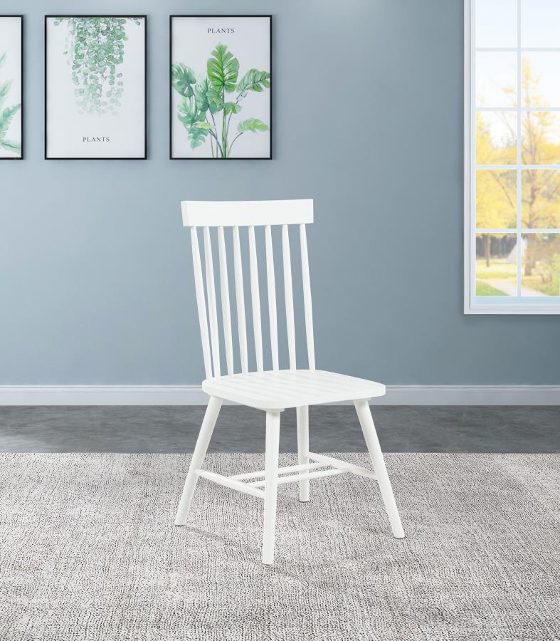 Andrews - Windsor Spindle Back Dining Side Chair (Set of 2)
