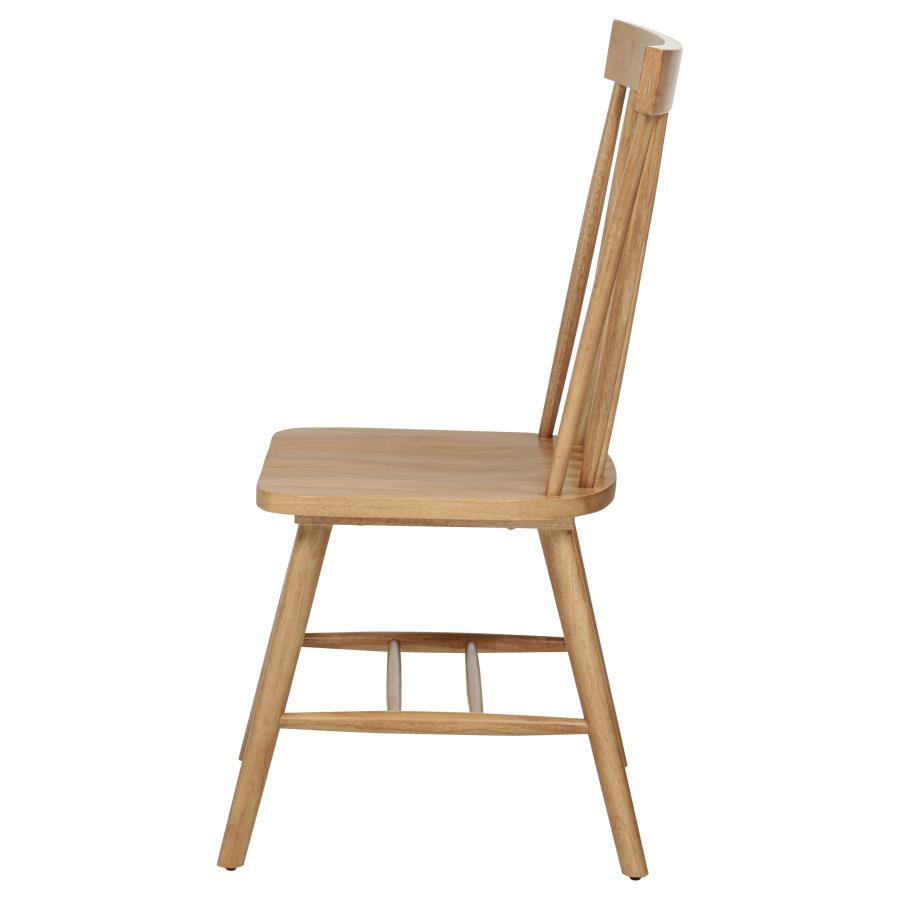 Andrews - Windsor Spindle Back Dining Side Chair (Set of 2)