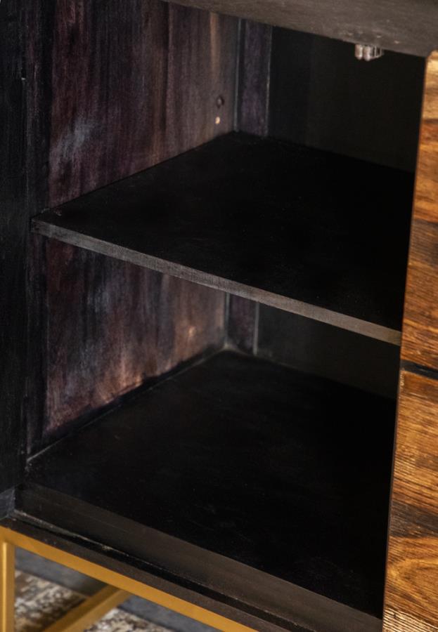 Zara - 2-Door Wood Accent Storage Cabinet by CoasterElevations | Bel Furniture